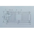 High Temperature 304 Expansion Joint with Double Bellow